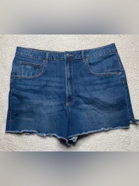 Nine Eight New York Denim Jeans Shorts Stretch Size 16